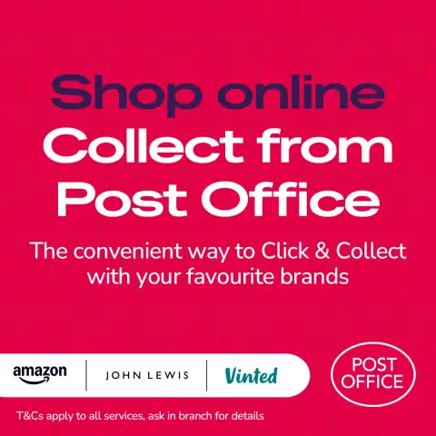 Post Office ad: Click & Collect