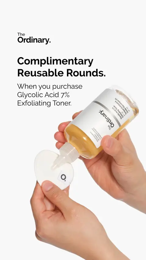 The Ordinary ad: Your Gift With Purchase.
