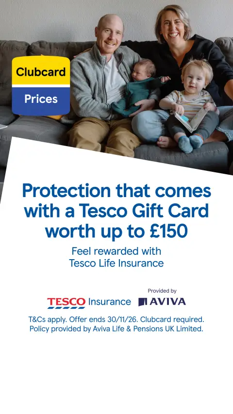 Tesco Insurance ad: Tesco Life Insurance