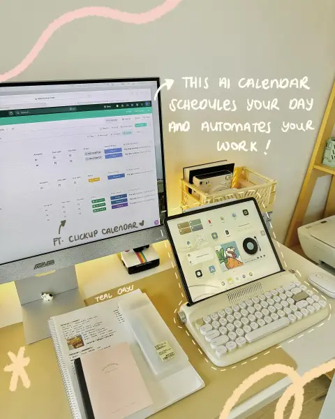 ClickUp ad: Teal Days