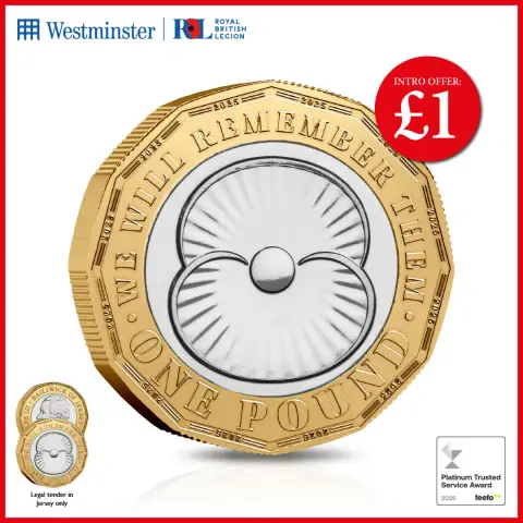 The Westminster Collection ad: Just £1 to Honour a Century of Sacrifice