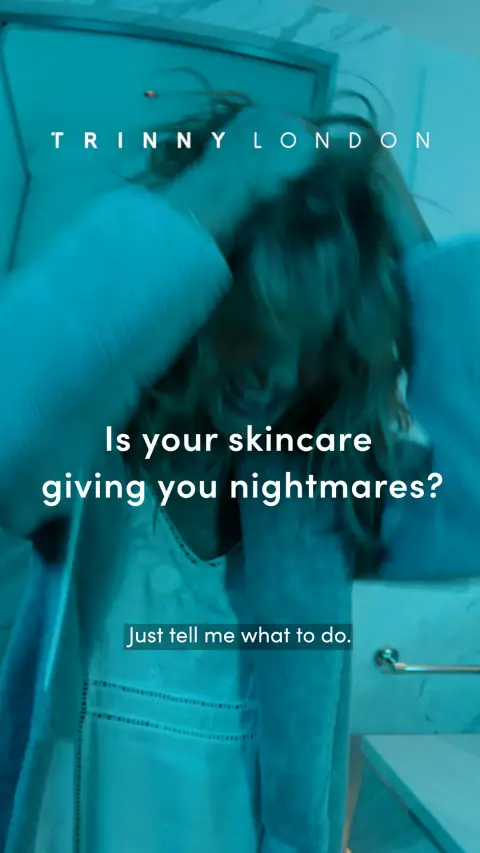 Trinny London ad: Rethink your routine