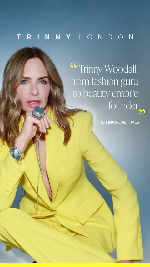 Trinny London ad: Rethink your routine