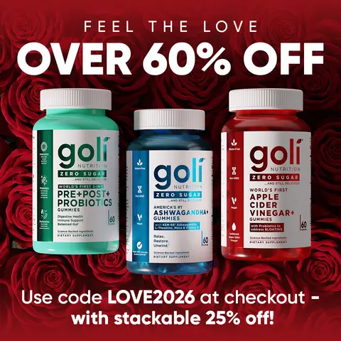 Goli ad: 💘 Valentine’s Sale: 60% + EXTRA 25% OFF
