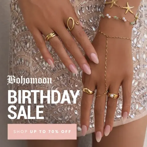 Bohomoon ad: Bohomoon's Birthday Sale