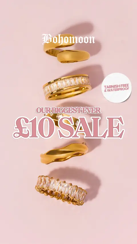 Bohomoon ad: Almost Everything's £10. No, Seriously.