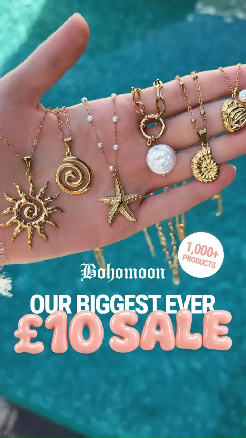 Bohomoon ad: 1000+ Styles Selling Fast ✨