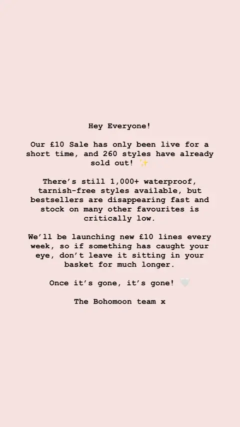 Bohomoon ad: 1000+ Styles Selling Fast ✨
