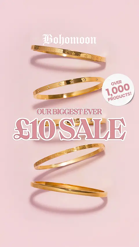 Bohomoon ad: Almost Everything's £10. No, Seriously.