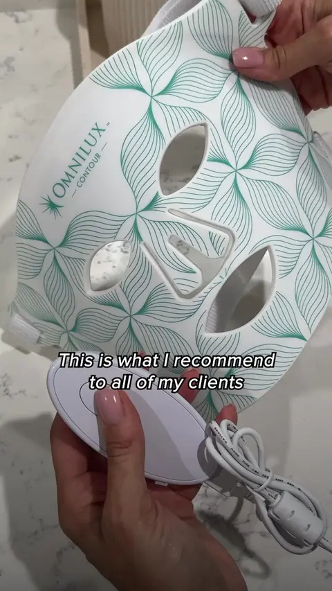 Omnilux ad: Radiant Skin, Backed by Science