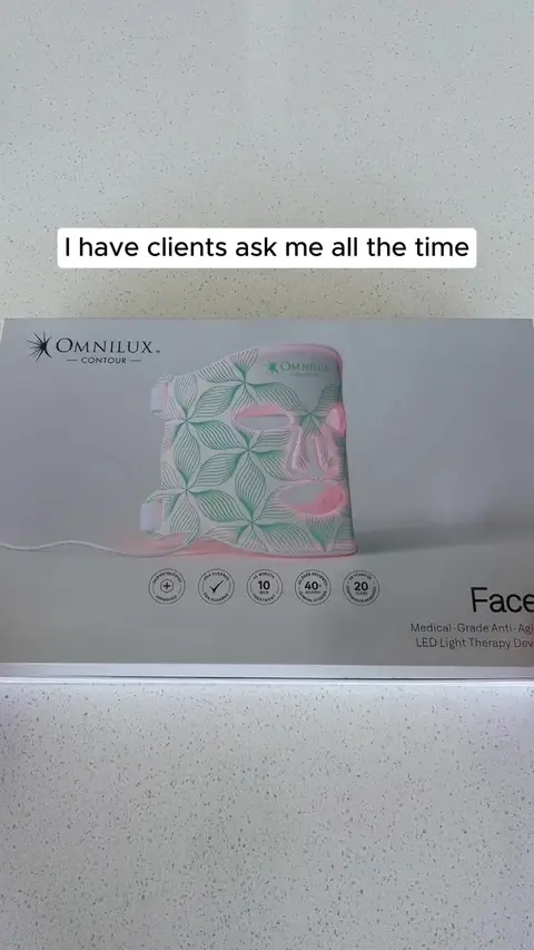 Omnilux ad: Your best skin awaits ✨