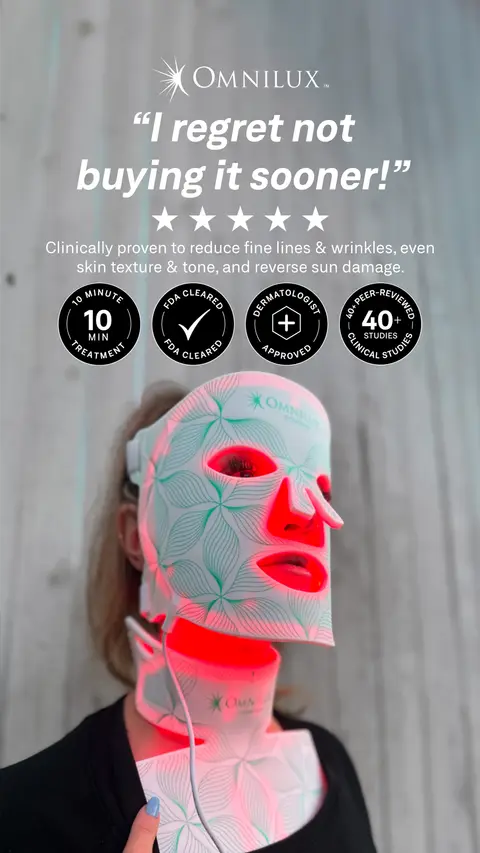 Omnilux ad: Get Your Hands on Our Multi-Award Winning LED Device
