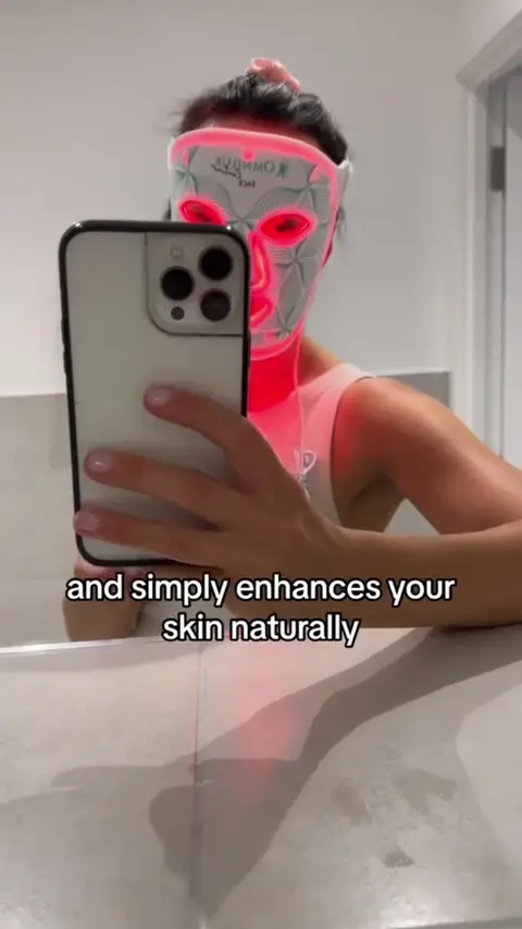 Omnilux ad: The award-winning secret to naturally glowing skin! 💫