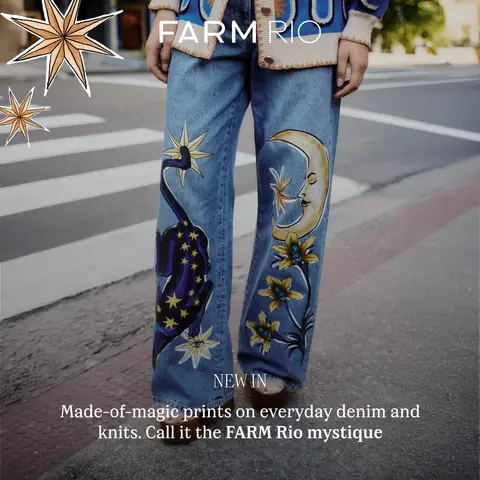 FARM Rio Global ad: New In: The Mystic Garden Print