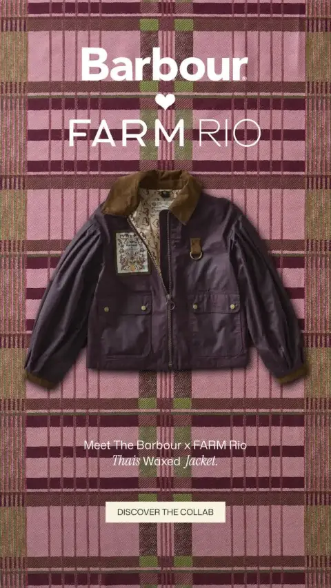 FARM Rio Global ad: Barbour FARM Rio