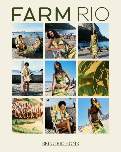 FARM Rio Global ad: FARM Rio As Cariocas