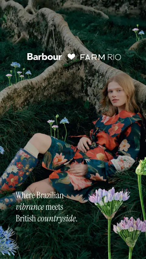 FARM Rio Global ad: Barbour FARM Rio
