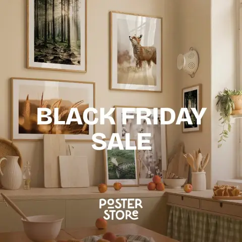 Poster Store ad: Shop amazing poster deals!