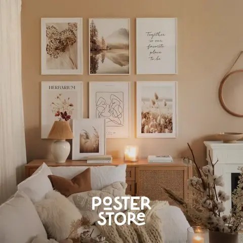 Poster Store ad: Boho Eclectic Style