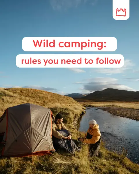 Sterling Insurance ad: Wild camping in a campervan or motorhome