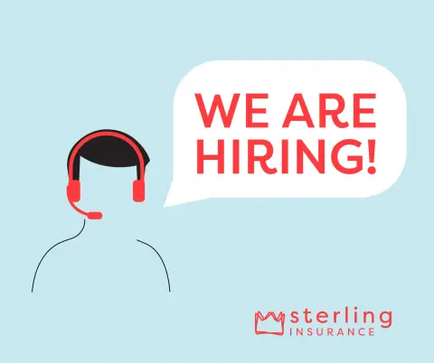 Sterling Insurance ad: We Are Hiring - Work From Home Sales!