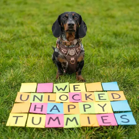 YuMOVE UK ad: Unlock Happy Tummies! 🐾