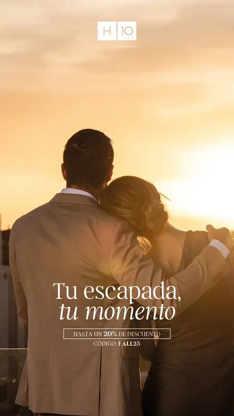 H10 Hotels ad: Reserva ya tus merecidas vacaciones 👓