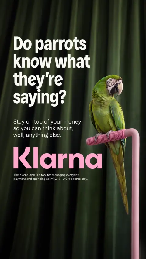 Klarna ad: Get the Klarna app
