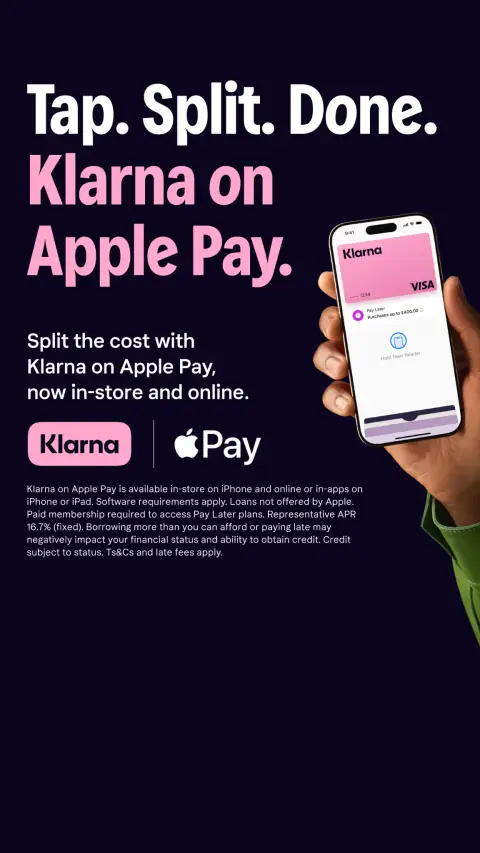 Klarna ad: Pay the new way with Klarna.