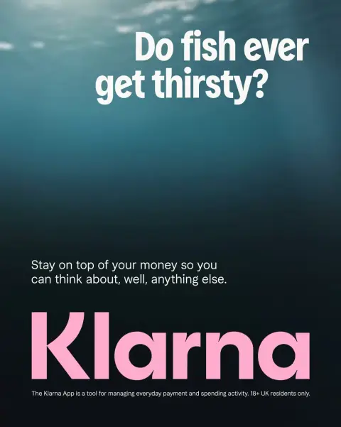 Klarna ad: Get the Klarna app