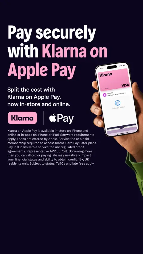Klarna ad: Pay the new way with Klarna.