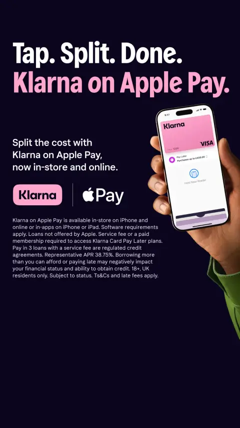 Klarna ad: Pay the new way with Klarna.