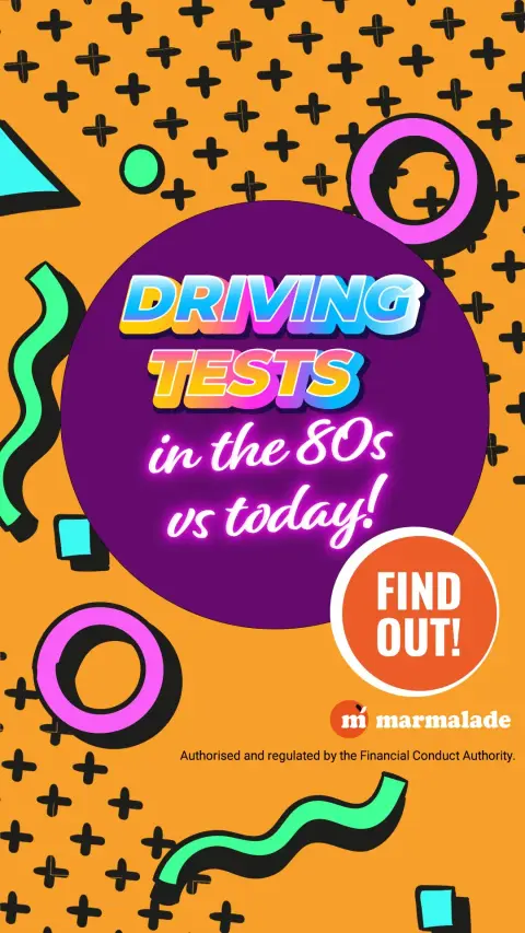 Marmalade Insurance ad: Driving Tests Then VS Today!
