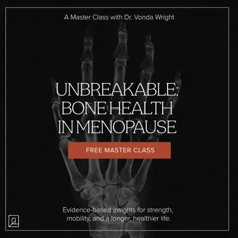 Commune ad: Free Master Class: Bone Health in Menopause