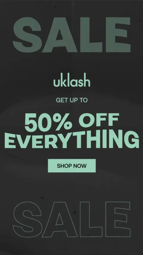 Uklash ad: Up To 50% Off Your UKLASH Faves!