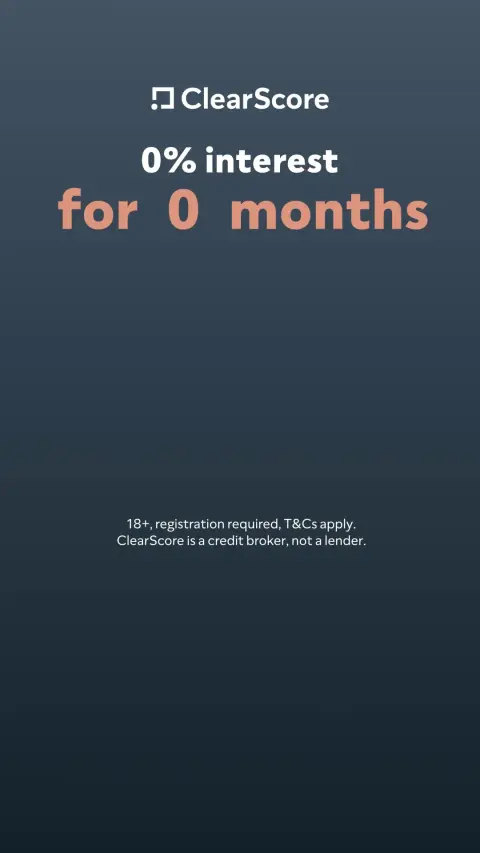 ClearScore ad: See if you could save