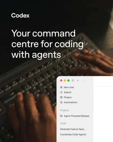 OpenAI ad: Try Codex for free.