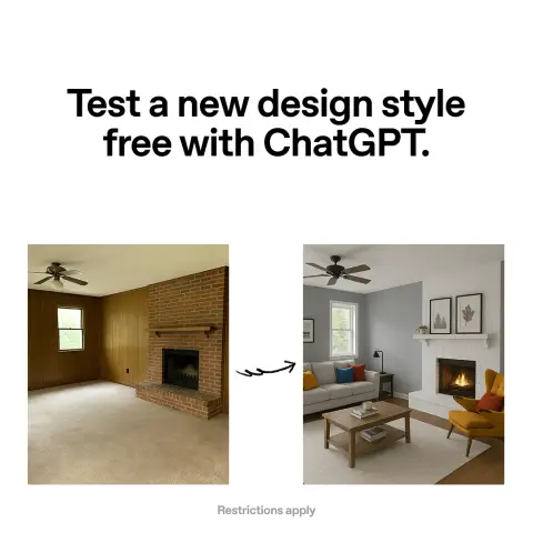 OpenAI ad: Create images with ChatGPT.