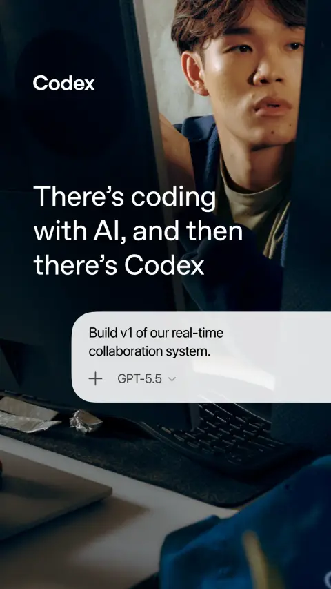 OpenAI ad: Try Codex for free.