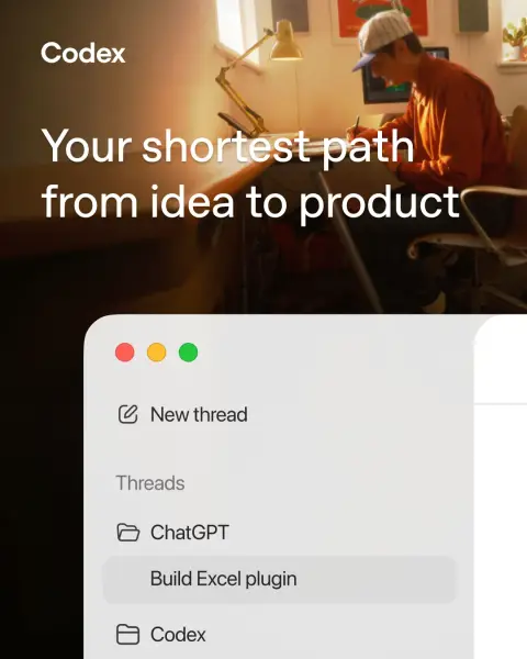 OpenAI ad: Try Codex for free.