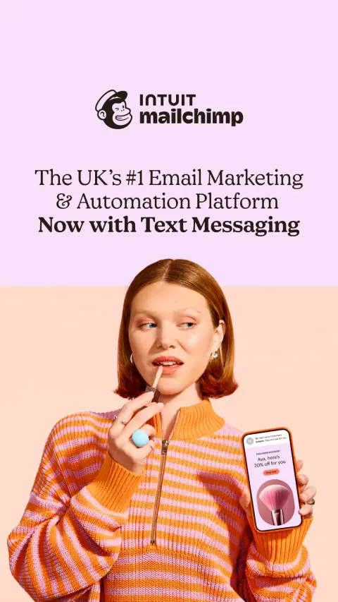 Intuit Mailchimp ad: Try Our All-in-one Platform
