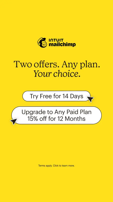 Intuit Mailchimp ad: Grow with Mailchimp