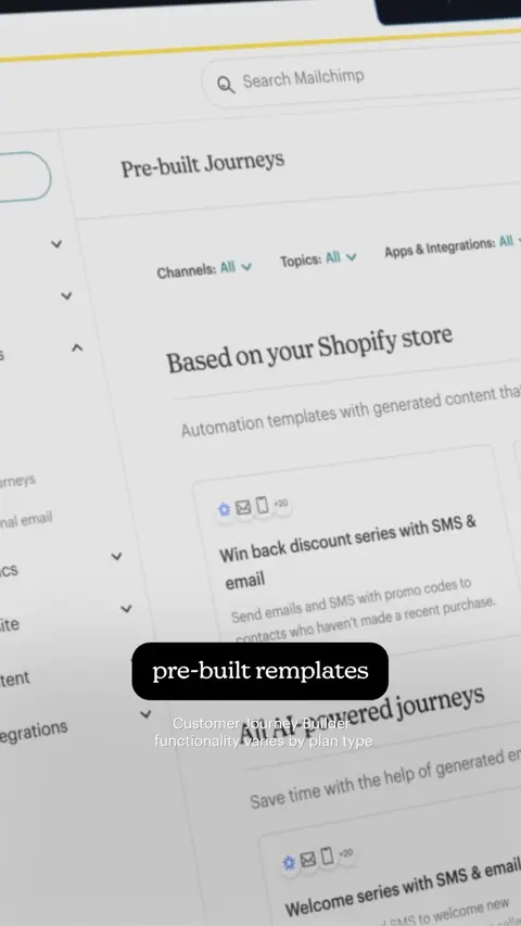 Intuit Mailchimp ad: Boost sales & retention