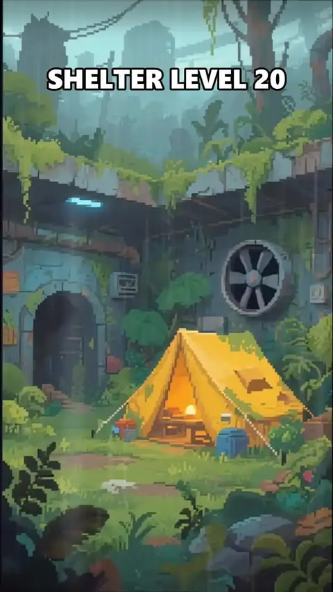 Dark War Survival Mobile ad: Survival of the fittest in a post-apocalyptic wasteland.