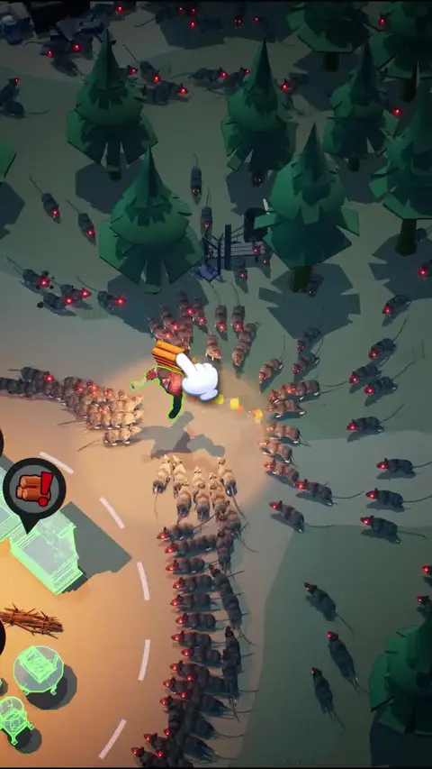 Dark War Survival Mobile ad: Outlast the Zombie Onslaught 🧟‍♀️ Dawn Awaits 🌅
