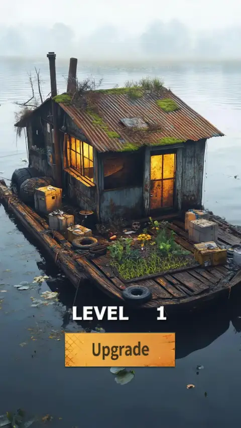 Dark War Survival Mobile ad: Survival of the fittest in a post-apocalyptic wasteland.