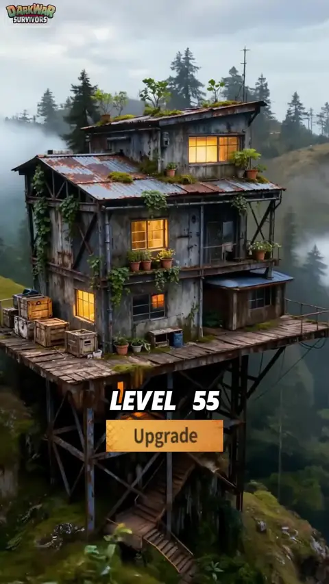 Dark War Survival Mobile ad: Survival of the fittest in a post-apocalyptic wasteland.