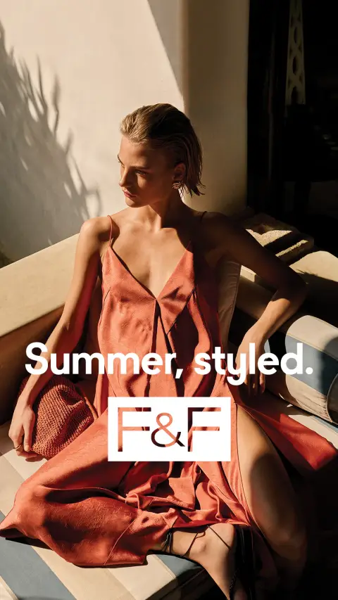 F&F ad: ‎The must-have Hankey Hem dress