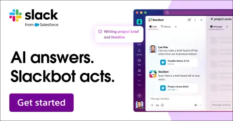 Slack ad: Meet Slackbot.