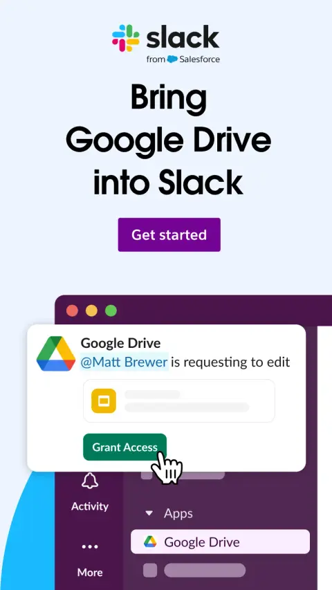 Slack ad: All your tools, together